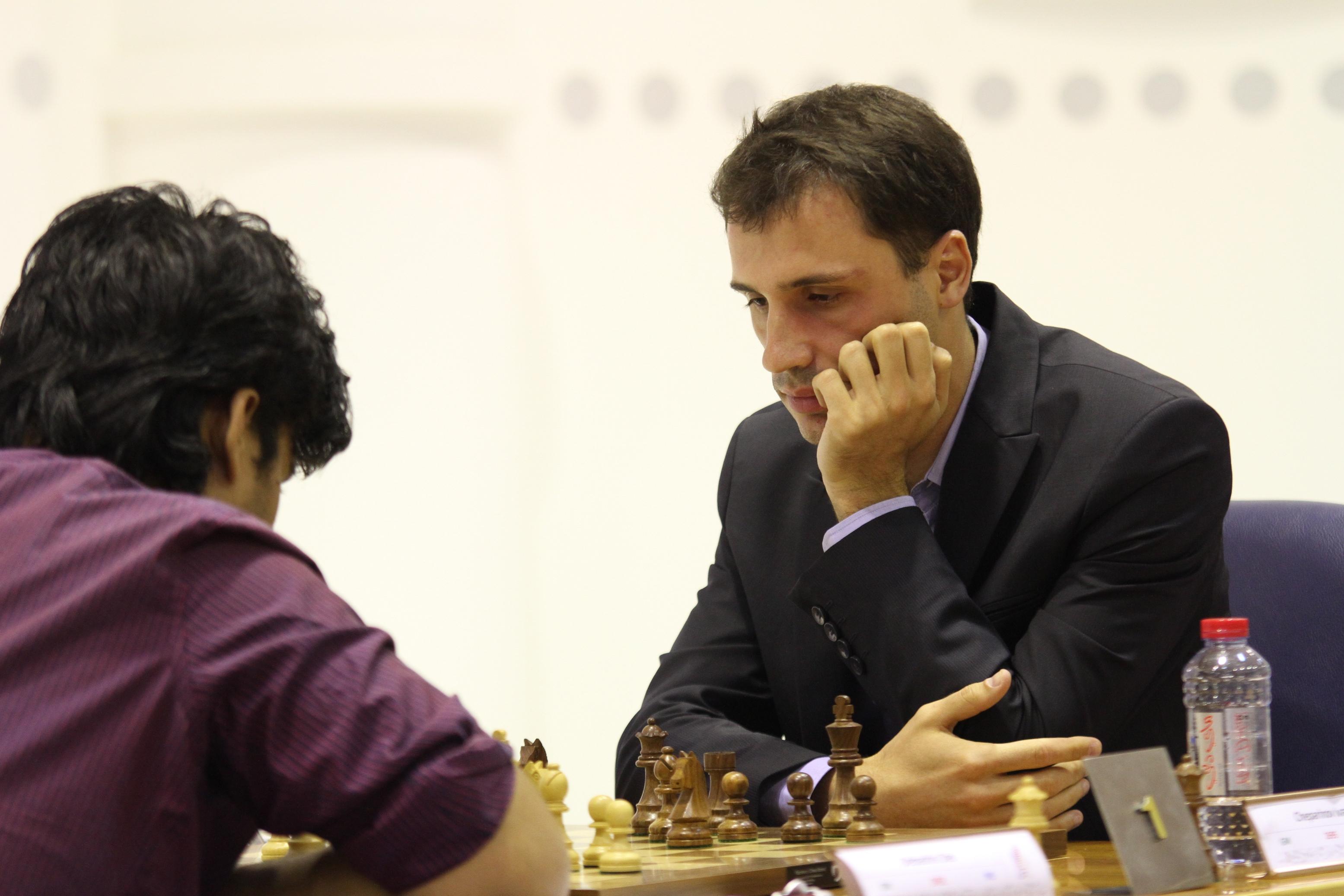 Press Conference  Bulgarian GM Ivan Cheparinov lead grandmasters at Dubai  Open 2016 – Dubai Chess & Culture Club